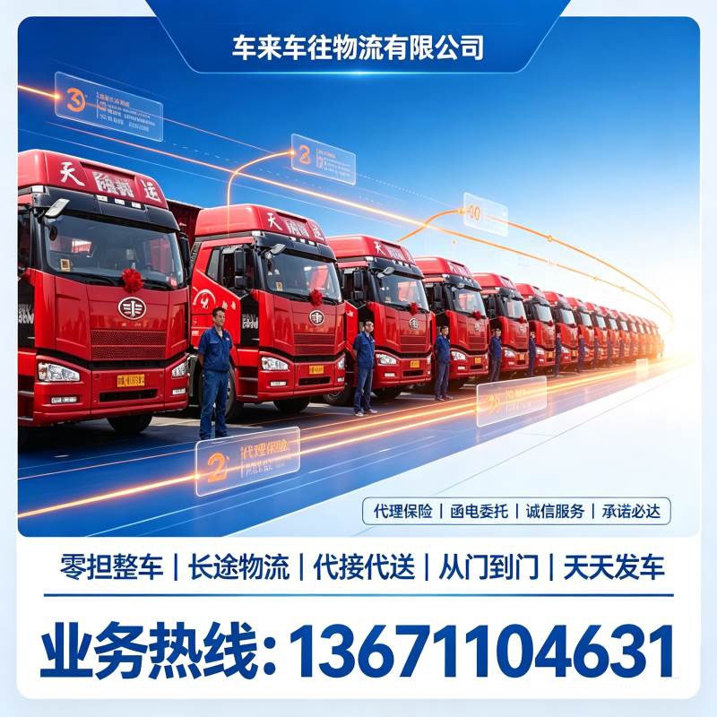 北京到烟台回程货车长途搬家企业优选｜靠谱干线物流合作服务商